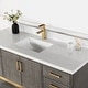 preview thumbnail 31 of 143, Altair Wildy Bathroom Vanity with White Composite Stone Top without Mirror