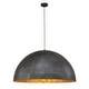 preview thumbnail 8 of 200, Industrial Oversized Metal Dome Pendant Light - Modern Farmhouse