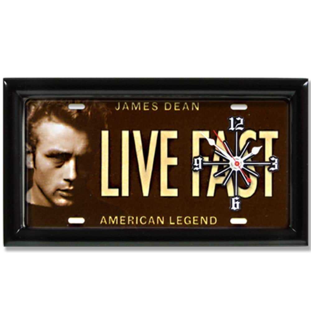 J Dean Live Fast Clock