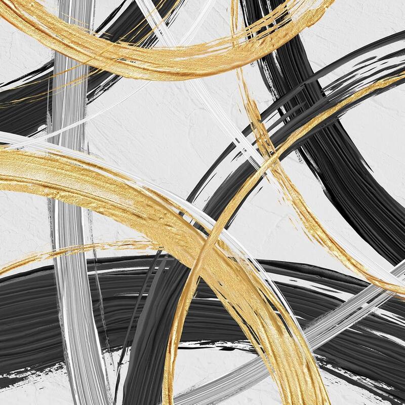 Black & White Abstract Wall Art, 3 Piece Canvas Art Prints