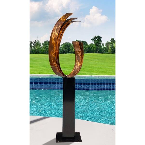 Shop Statements2000 Silver Abstract Metal Sculpture Modern Garden