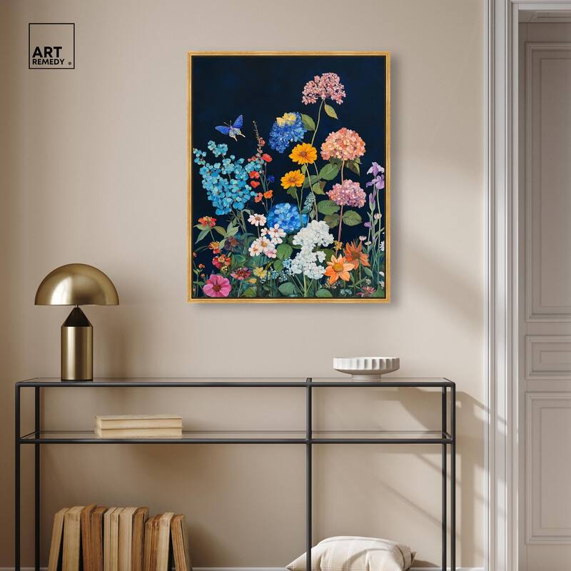 Twilight Blossoms II Canvas by Art Remedy