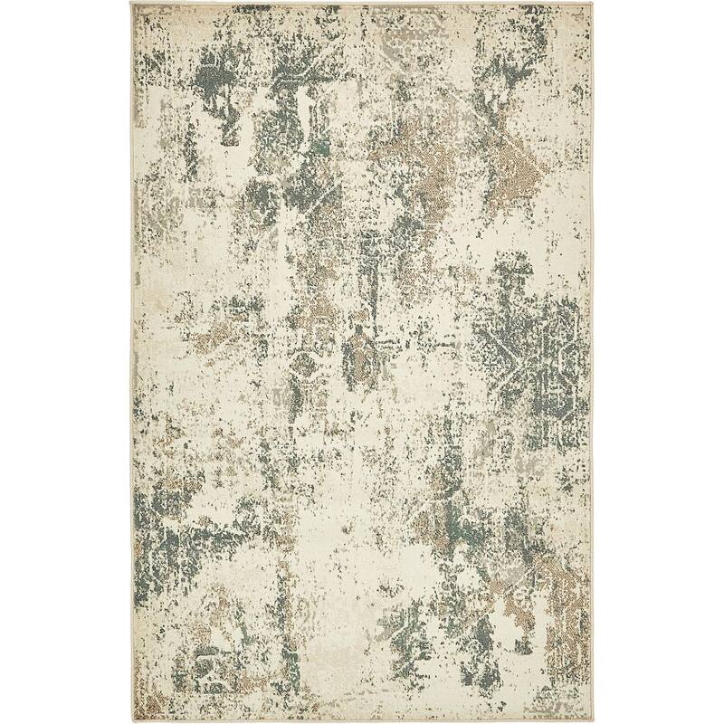 Contemporary Daisy Collection Area Rug