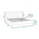 preview thumbnail 5 of 160, Aspen Vertical Tufted Upholstered Platform Bed