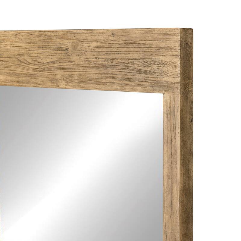 Meridith Wall Mirror-Distressed Light Pine - 42W x 4D x 50H