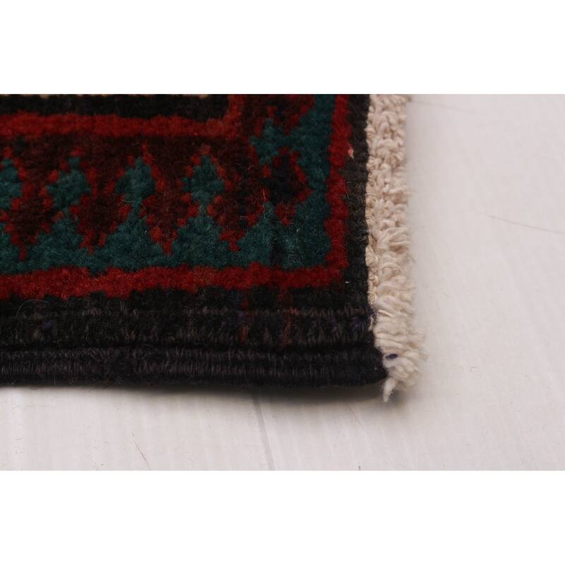 ECARPETGALLERY Hand-knotted Konya Anatolian Cream, Red Wool Rug - 3'6 x 13'9