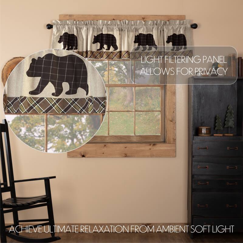 Wyatt Bear Valance - 16x72