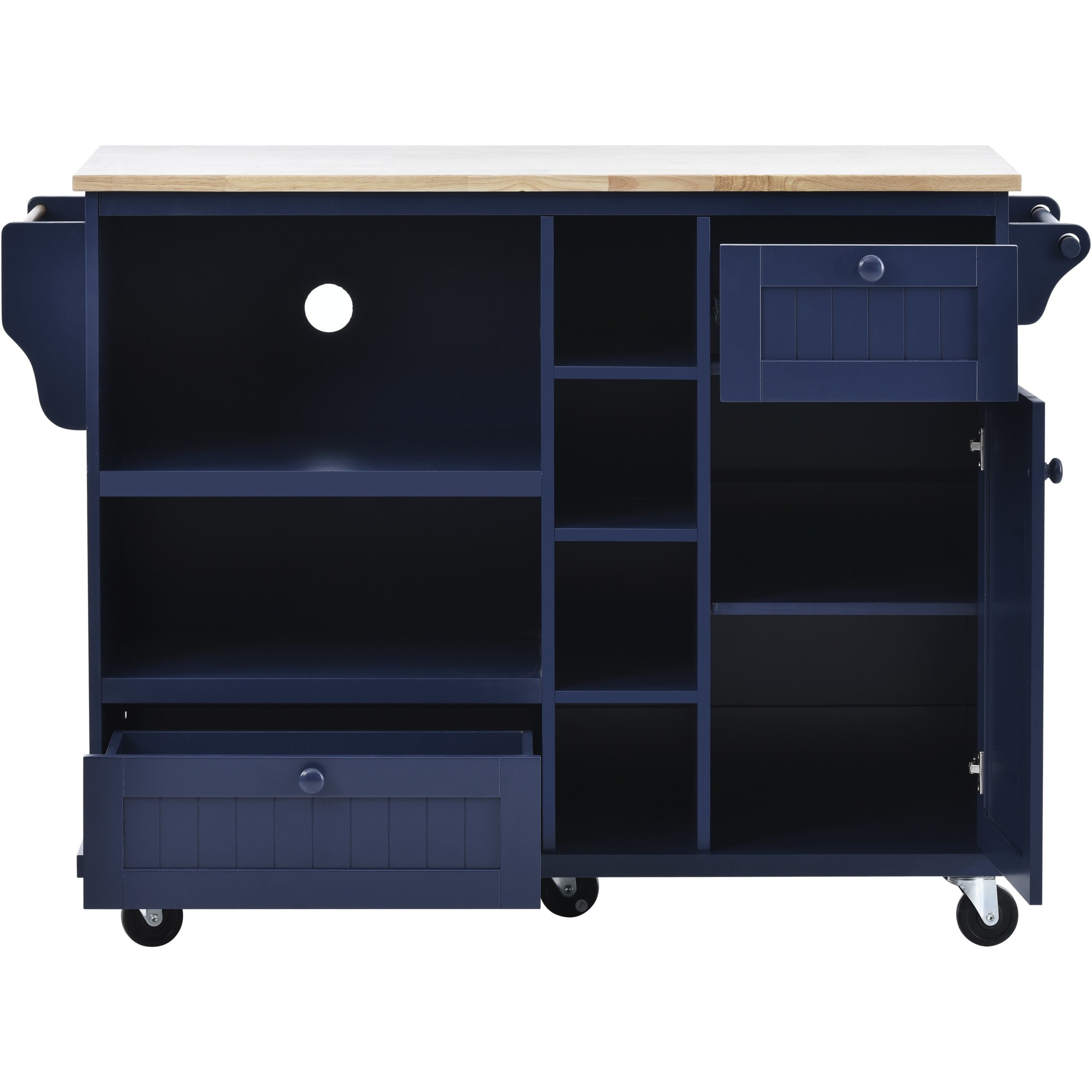 Island blue microwave outlet