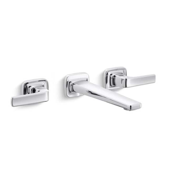 Kallista P24702-LV Per Se 1.2 GPM Wall Mounted Widespread Bathroom
