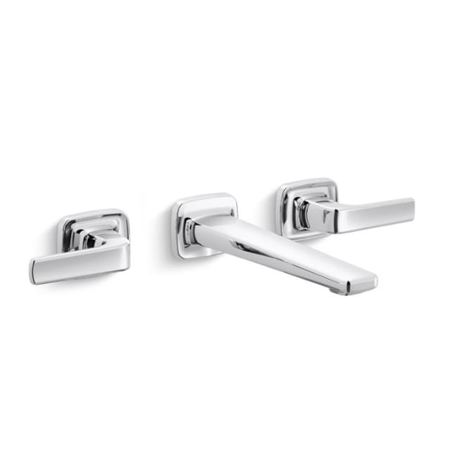 Kallista P24702-LV Per Se Wall Mounted Widespread Bathroom Faucet