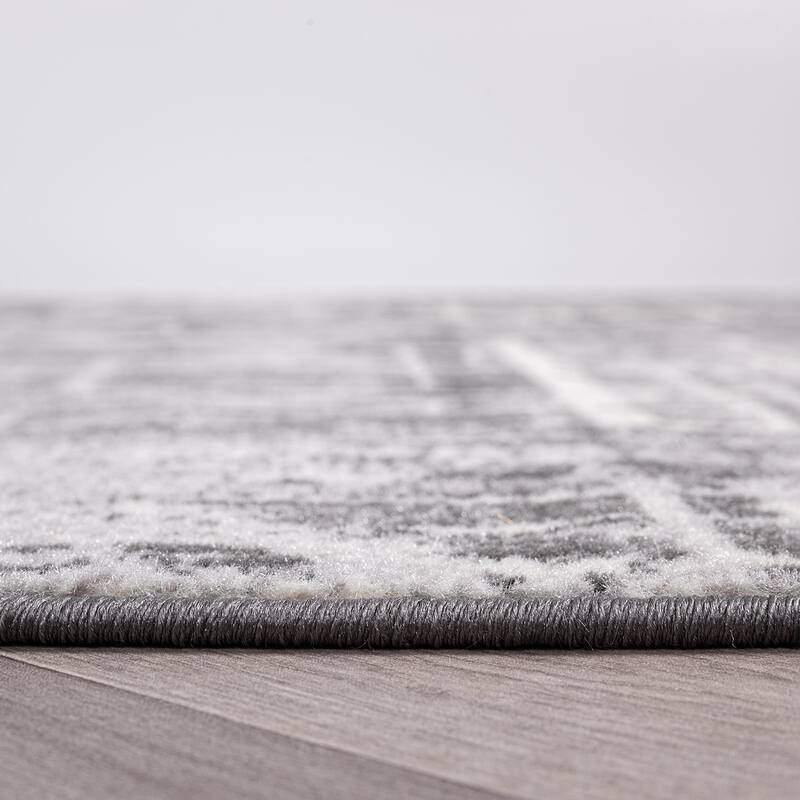 World Rug Gallery Distressed Abstract Area Rug