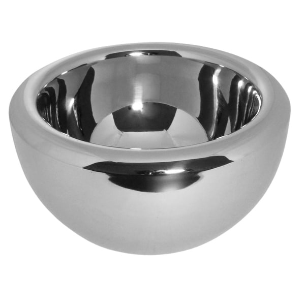 Stainless serving 2025 bowl