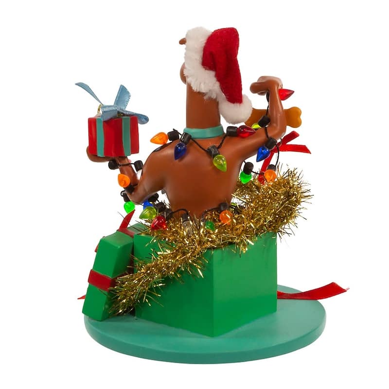 Kurt Adler 5-Inch Foam Mache Scooby Doo In Present