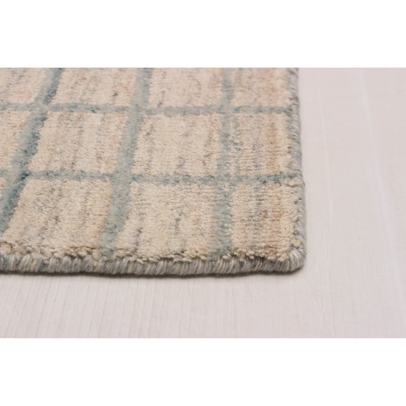 ECARPETGALLERY Hand Loomed Kashkuli Gabbeh Ivory Wool Rug - 5'4 x 7'8