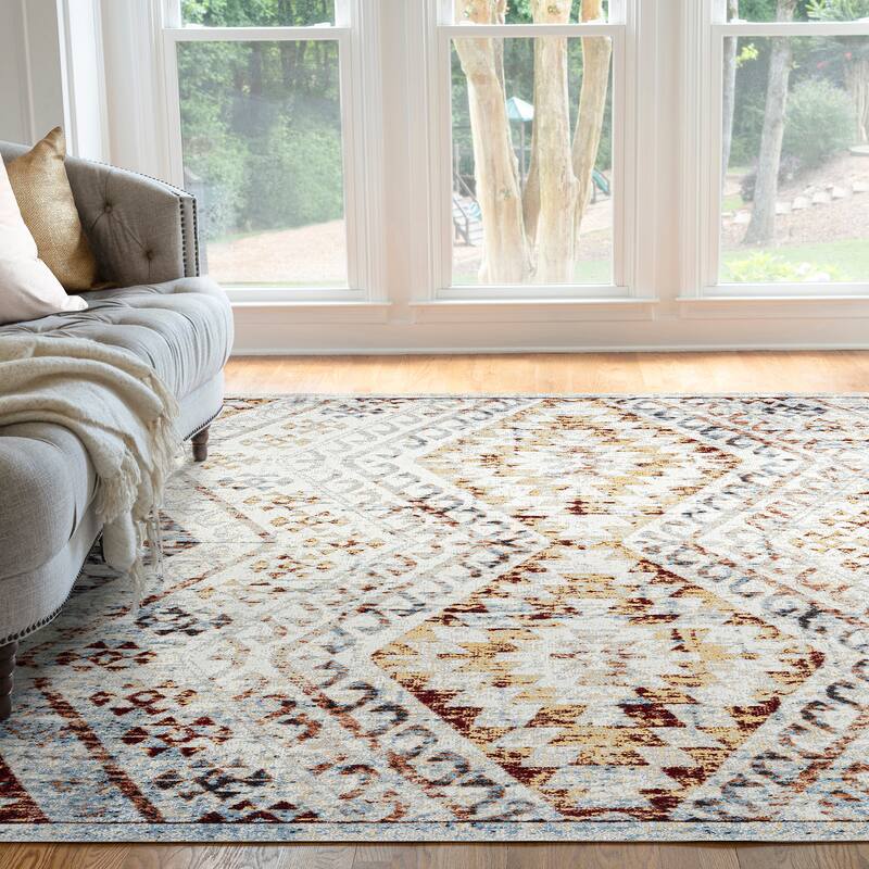 Piazza Southwestern Geometric Indoor Area Rug