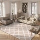 preview thumbnail 1 of 118, SAFAVIEH Dallas Shag Melahat Trellis 1.5-inch Thick Rug