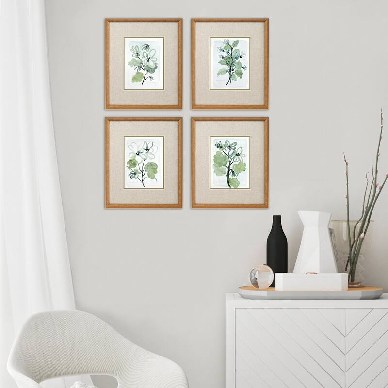 Dream Blossom S/4 Framed Art Under Glass