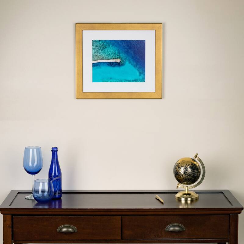 ArtToFrames Maddo Modern 18x27 Inch Picture Frame, 1.25 Inch MDF Poster Frame Available in Multiple Colors (FRBW72079-18x27)