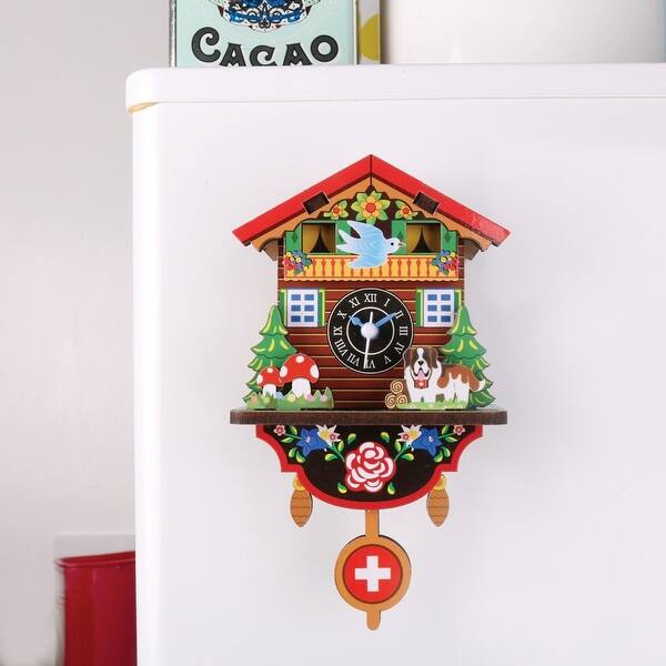 Kikkerland Build Your Own Swiss House Wall Clock Kit Diy Model Build Your Own 2 75 In X 4 75 In Overstock 21426066 If you take good care of your clock, it will be sure to last. usd