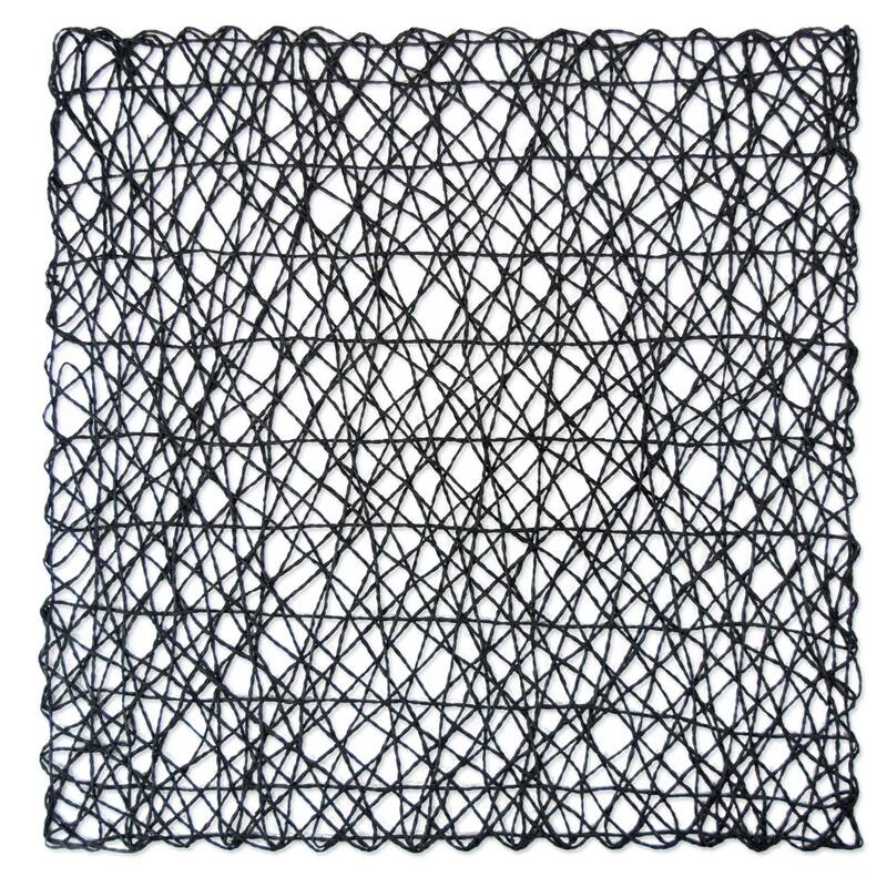 Design Imports Woven Paper Kitchen Placemat Set (Set of 6)