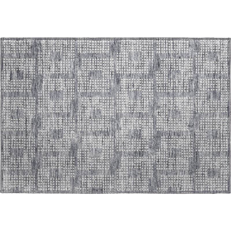 Premium Washable Super Soft Modern Houndstooth Mayfield Rug