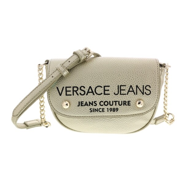 versace jeans gold bag