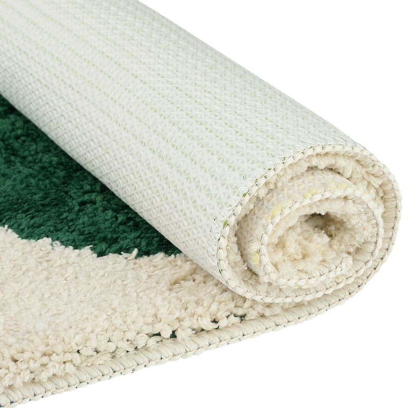 Bathroom Rugs, Soft Plush Bath Mats Non Slip Printing Bathroom Mat Quick Dry Reversible Microfiber Bath Rugs