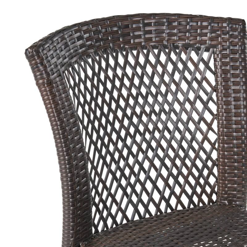 Dusk Outdoor Wicker Chair Set by Christopher Knight Home - Assembled