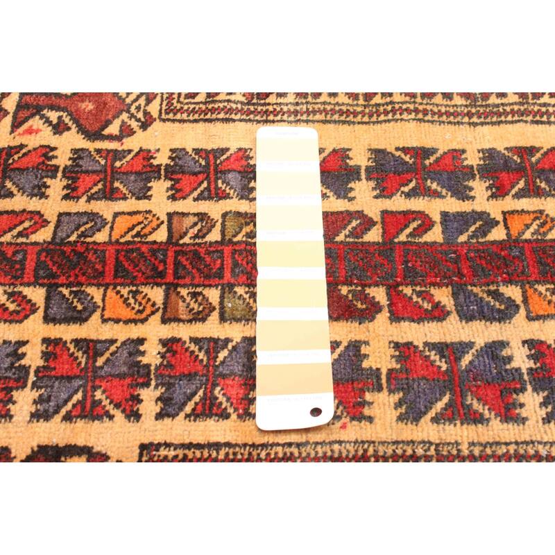 ECARPETGALLERY Hand-knotted Teimani Beige Wool Rug - 2'9 x 4'4