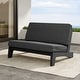 preview thumbnail 40 of 136, Outdoor Teak Wood Waterproof Armless Chair Loveseat with Cushions LOVESEAT WHOLE CUSHION - Gray/Loveseat Whole