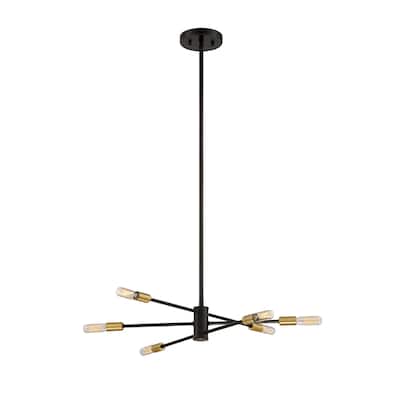 Savoy House Lyrique 6 Light 21.75" Wide 3 Tier Abstract Chandelier