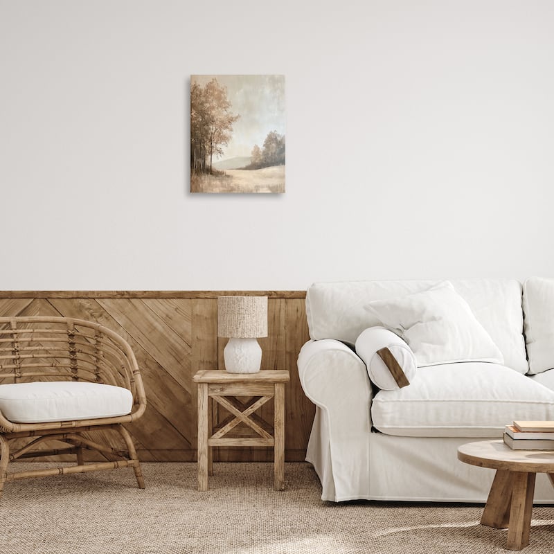 Stupell Country Nature in Winter Canvas Wall Art Design By Petal Prints Design