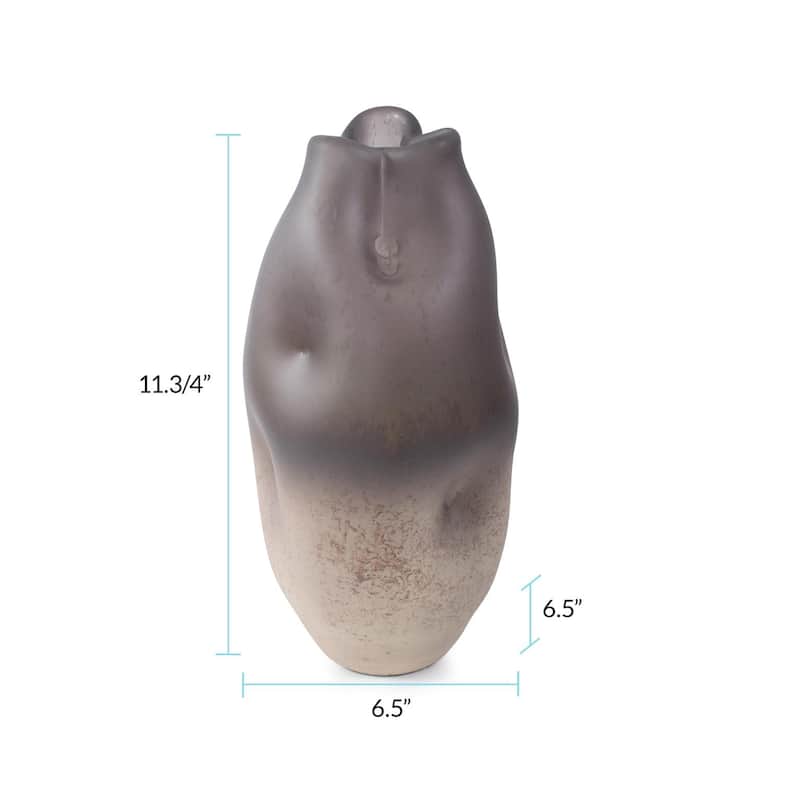 Electric Flow Free Formed Vase