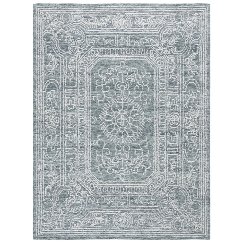 SAFAVIEH Handmade Ebony Tammy Modern Wool Rug