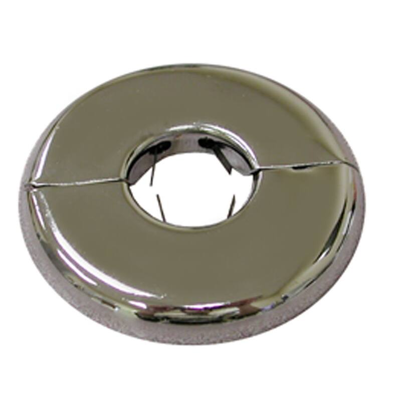 Jones Stephens F03125 1-1/4 CTS Chrome 1-3/8 HVY GA Floor / Ceiling - Chrome Plated