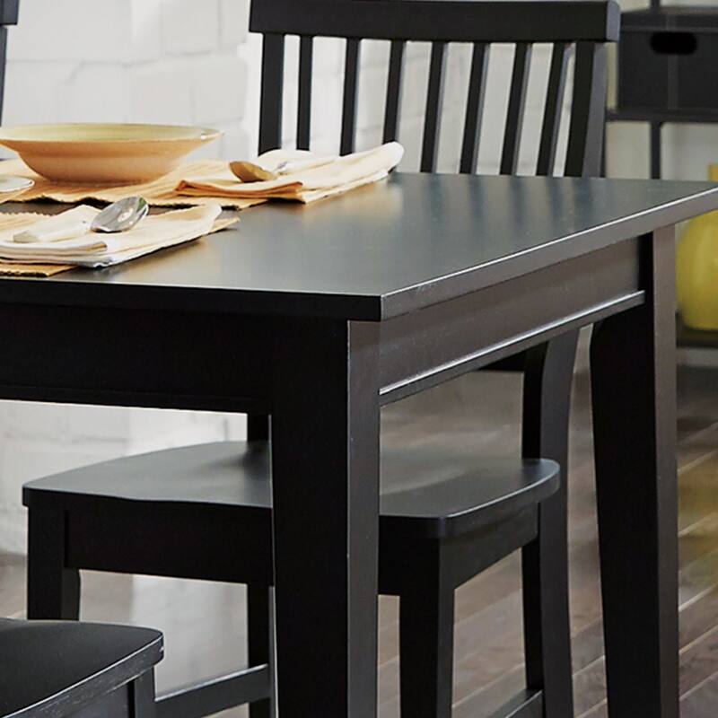 Arts and Crafts Rectangular Dining Table (with extending leaf) by Home Styles