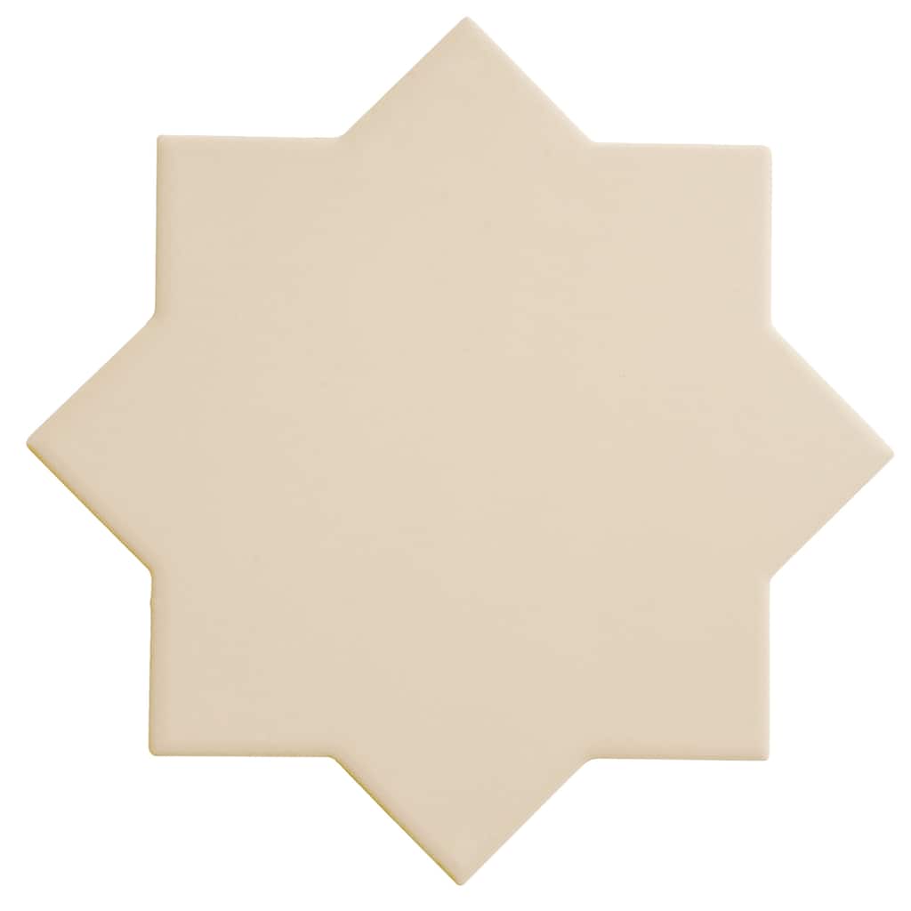 Apollo tile 7" x 7" Seville Matte Ecru Taupe Porcelain Tile (5.31 sq ft/case) - 34 Pack