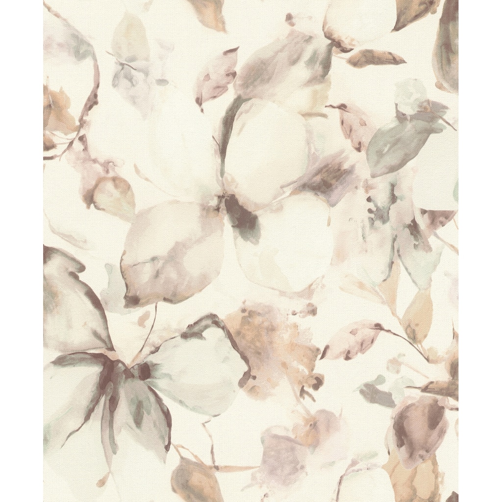 A-Street Prints Liliana Neutral Floral Wallpaper