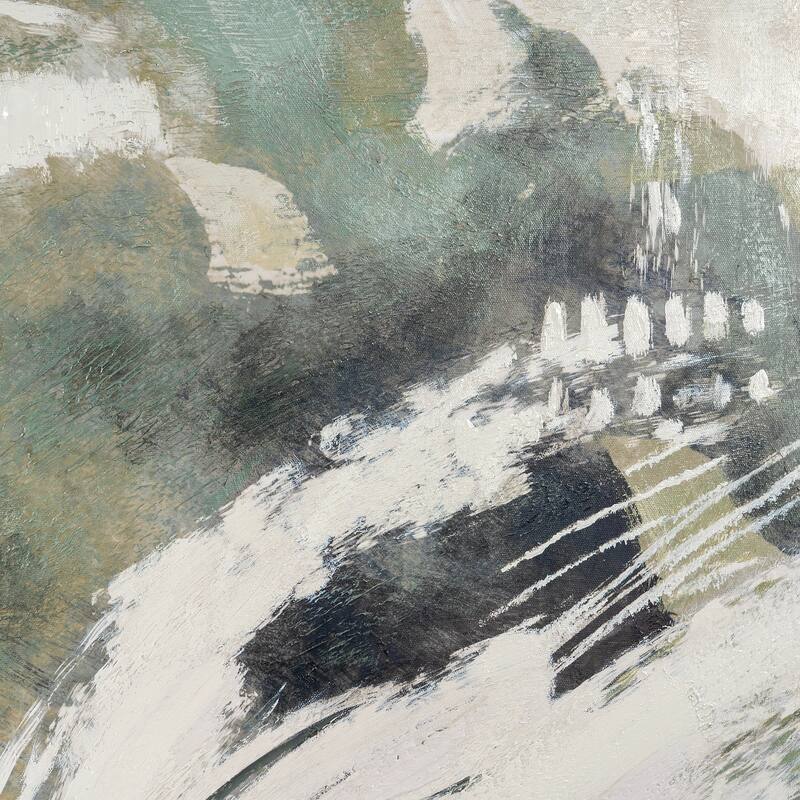Green Expanse, Hand Painted Canvas