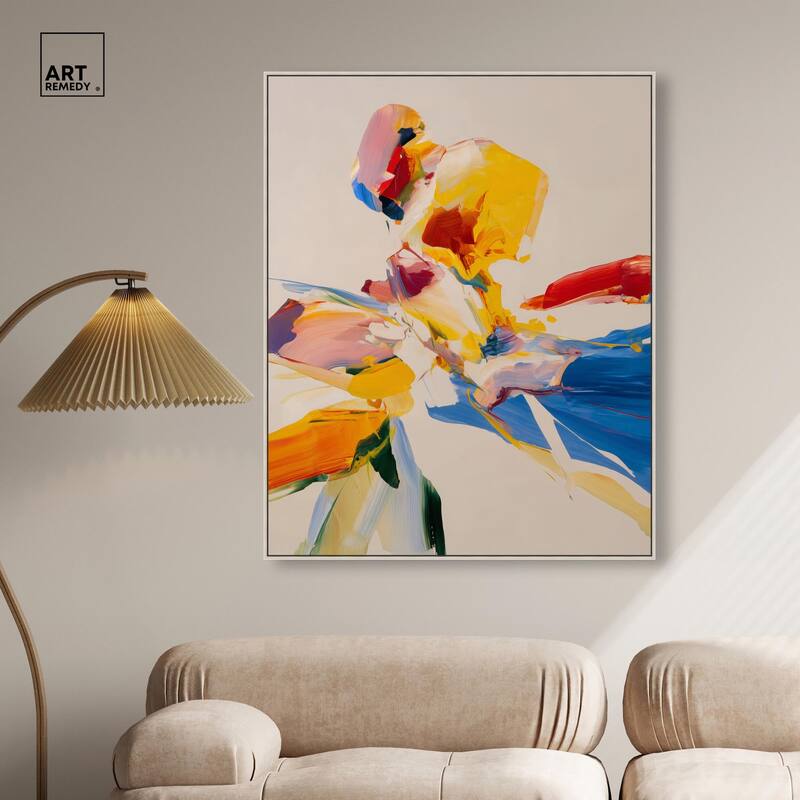 Flippant Bloom I Canvas by Art Remedy