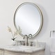 preview thumbnail 3 of 4, Uttermost 09947 Crofton 32" Diameter Circular Flat Accent Mirror