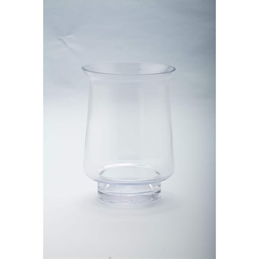 8" Hurricane Handblown Glass Votive Candle Holder