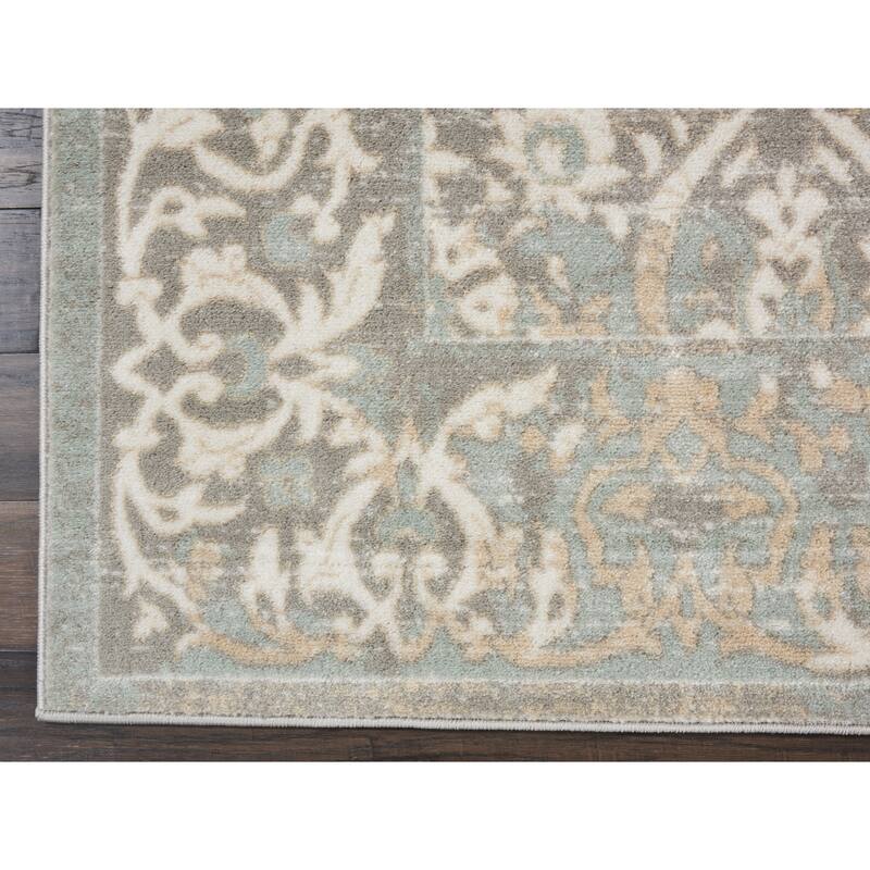 Porch & Den Meserole Grey Area Rug