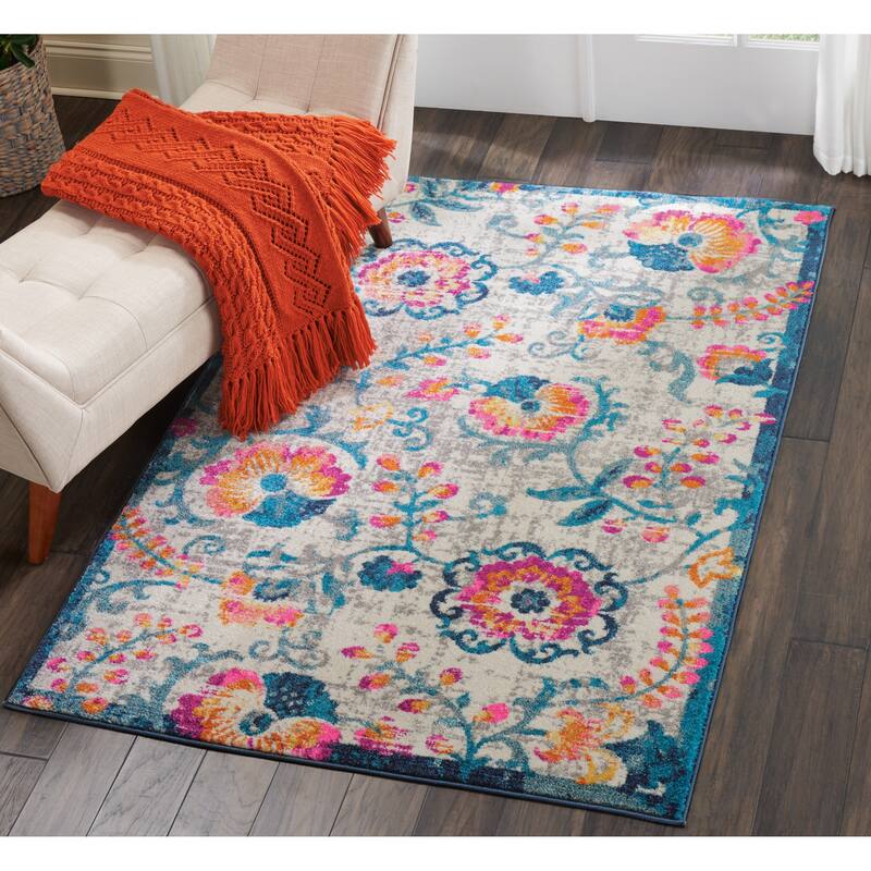 Nourison Passion Bohemian Farmhouse Area Rug