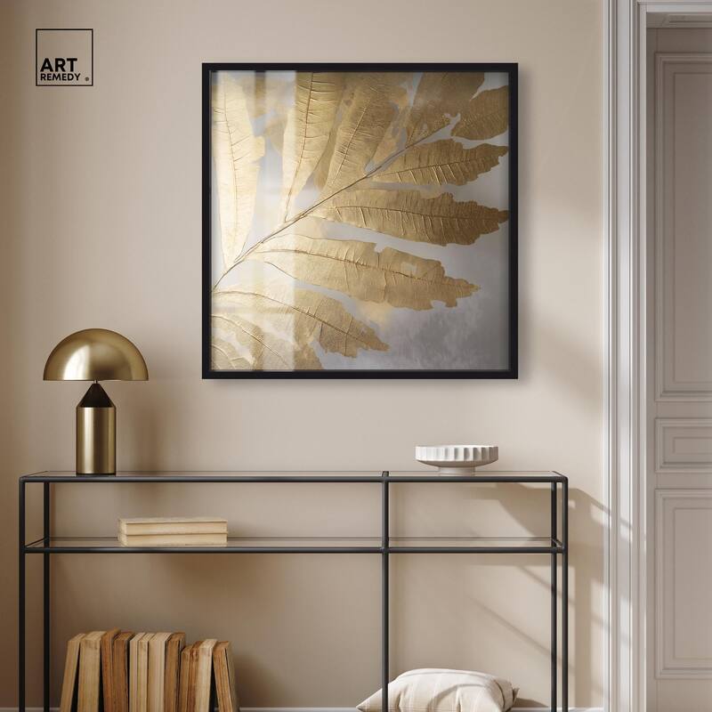 Golden Canopy (I) Shadowbox by Art Remedy