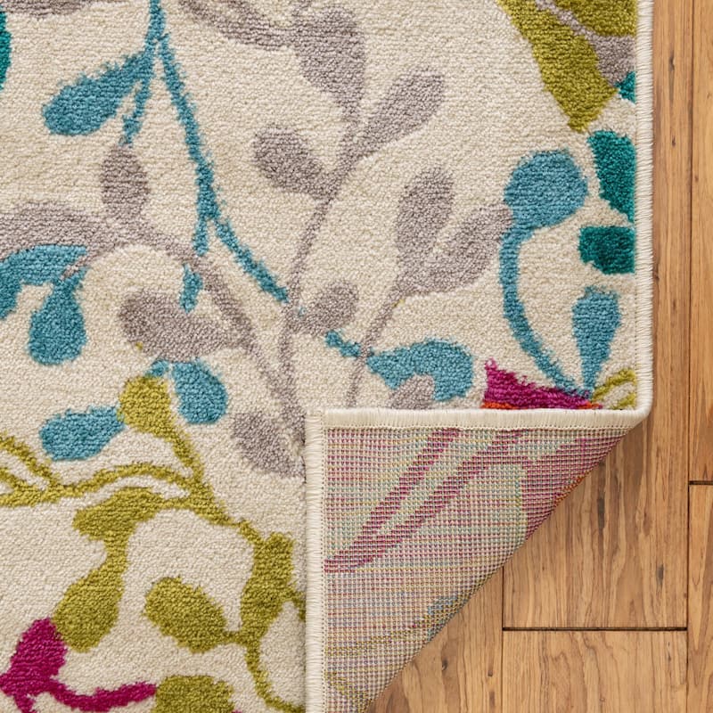 Contemporary Chorisia Collection Area Rug