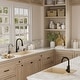 preview thumbnail 68 of 82, Karran Drop-In Quartz 33 in. 1-Hole Single Bowl Kitchen Sink Kit