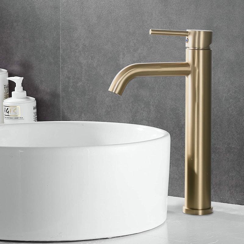 Bathlet Vessel Single Handle Bathroom Sink Faucet