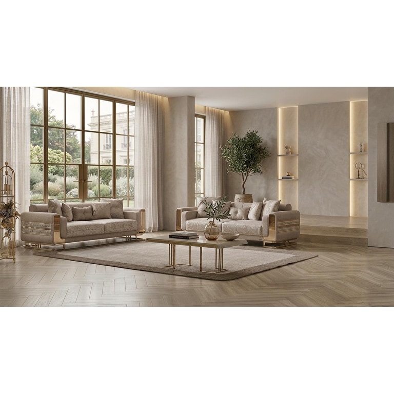 Eclipse 2 Pieces Living Room Sets 1 Sofa 1 Loveseat