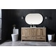 preview thumbnail 7 of 9, Elegant Lighting VF2860D Soma 60" Free Standing Double Basin Vanity